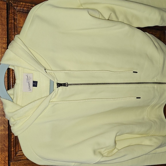 Universal Thread Womens Sz Medium Full Zip Hoodie. Yellow. Very Nice - Picture 3 of 6